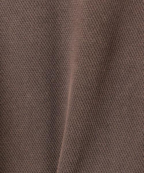 green label relaxing（グリーンレーベルリラクシング）の「＜GLR/ lab＞ウォッシュド ハニカム クルーネック 長袖 サーマル（Tシャツ/カットソー・メンズ・ダークグリーン/ナチュラル/ダークブラウン/オレンジ系その他・L/S/XL/M）」の16枚目の写真