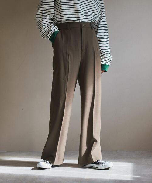 coen（コーエン）の「ウールライクセミフレアパンツ（スラックス・レディース・ブラック/パープル/モカ/ナチュラル・SMALL/MEDIUM/LARGE）」の16枚目の写真