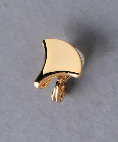 IRIS47（イリスフォーセブン）の「＜IRIS 47（イリス フォーセブン）＞GINKGO イヤリング（イヤリング・レディース・ゴールド/シルバー・FREE）」の3枚目の写真