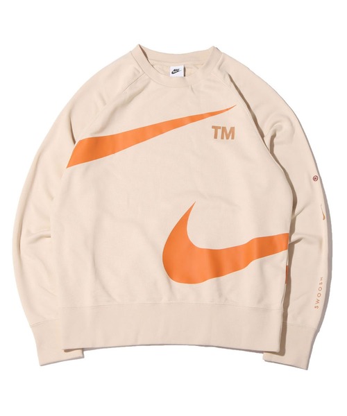 ナイキ　スウェット　スウォッシュ NIKE（ナイキ）の「NIKE MENS SWOOSH FT CREW / スウォッシュ