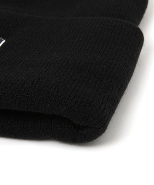EVERLAST(スポーツ・ライフスタイル)（エバーラスト）の「【EVERLAST(エバーラスト)】ビーニーキャップ（ニットキャップ/ビーニー・メンズ・ブラック・FREE）」の5枚目の写真