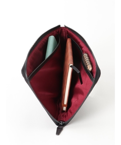 semantic design(セマンティックデザイン)の「セマンティックデザイン/semantic design クロコパイソンエンボス クラッチ(クラッチバッグ・メンズ・ブラック・FREE)」の13枚目の写真