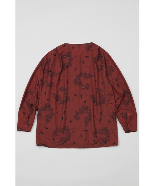 AlexanderLeeChang(アレキサンダーリーチャン)の「AlexanderLeeChang/アレキサンダーリーチャン YOSHI47 NO COLOR SHT(シャツ/ブラウス・メンズ・オリーブ/バーガンディー/ブラック・3/2)」の8枚目の写真