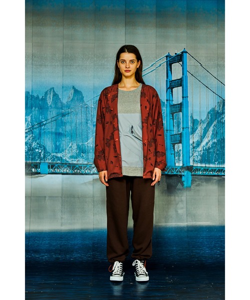 AlexanderLeeChang(アレキサンダーリーチャン)の「AlexanderLeeChang/アレキサンダーリーチャン YOSHI47 NO COLOR SHT(シャツ/ブラウス・メンズ・オリーブ/バーガンディー/ブラック・3/2)」の6枚目の写真