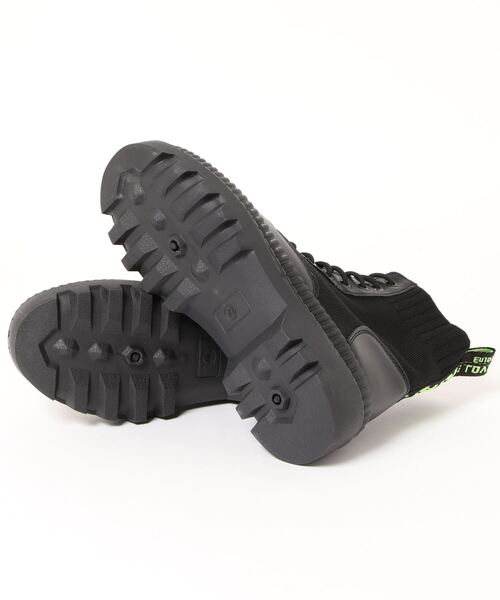 aimoha（アイモハ）の「レースアップ厚底ブーツ（ブーツ・メンズ・ブラック・26.5cm/26.0cm/27.0cm/25.5cm/25.0cm/24.5cm）」の3枚目の写真