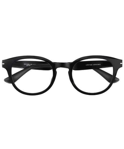 UNITED ARROWS（ユナイテッドアローズ）の「ボストン型 めがね｜Zoff｜UNITED ARROWS  (ゾフ｜ユナイテッドアローズ)（メガネ・レディース・ブラウン系その他/ライトオリーブ/ブラック・FREE）」の16枚目の写真