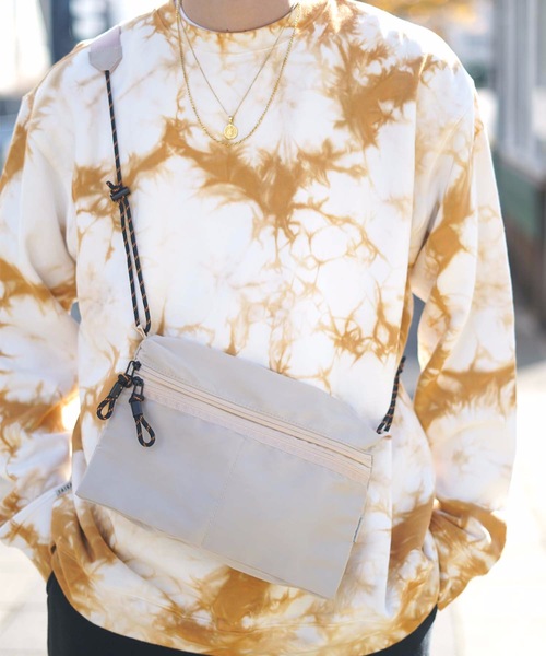 TAIKAN（テイケン）の「【TAIKAN / テイケン】SACOCHE BAG LARGE  / サコッシュ（ショルダーバッグ・メンズ・ベージュ・LARGE）」の17枚目の写真