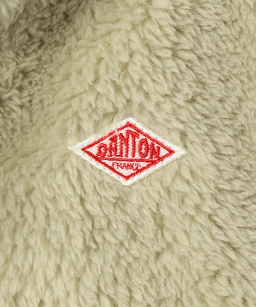 DANTON（ダントン）の「【DANTON】キッズ ハイパイルフリース スタンドジップジャケット（その他アウター・キッズ・ベージュ系その他/ブラック/その他33・135/95/115）」の6枚目の写真