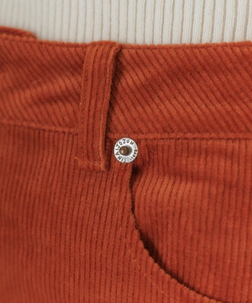 TINA：JOJUN（ティーナジョジュン）の「ハイウエスト コーデュロイ パンツ TINA：JOJUN（その他パンツ・レディース・ピンク/オレンジ・XS/S/M）」の20枚目の写真