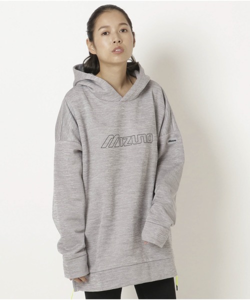 MIZUNO SPORTS STYLE（ミズノスポーツスタイル）の「スウェットパーカー［ユニセックス］（パーカー・メンズ・杢グレー/ホワイト/ブラック・L/M/XL）」の12枚目の写真