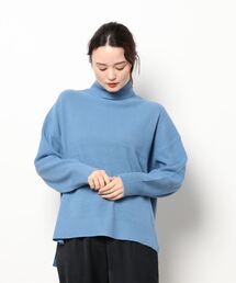 Lugnoncure | 畦ボトルネックチュニックニット(ニット/セーター)