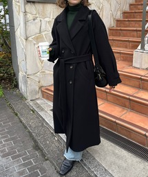 DISCOAT | 【WEB限定】ウールライクトレンチコート(トレンチコート)