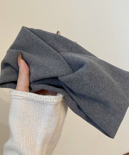 REBALANCE（リバランス）の「クロスヘアバンド（ヘアバンド・レディース・G/D/F/A/B/C/E・ONE SIZE）」の7枚目の写真