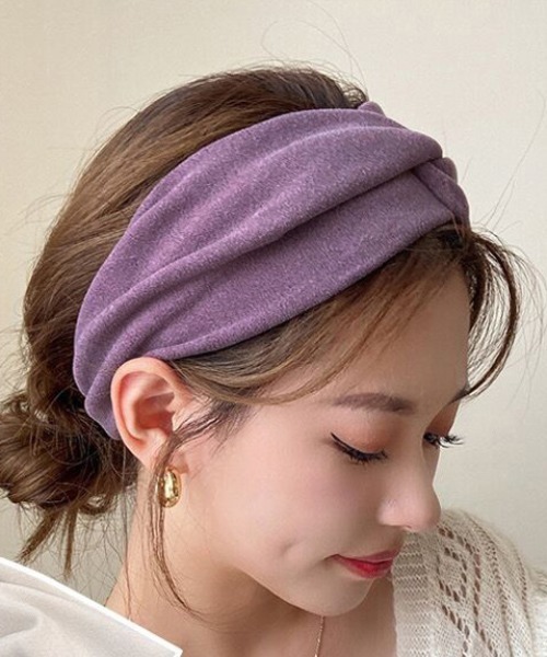 REBALANCE（リバランス）の「クロスヘアバンド（ヘアバンド・レディース・G/D/F/A/B/C/E・ONE SIZE）」の16枚目の写真