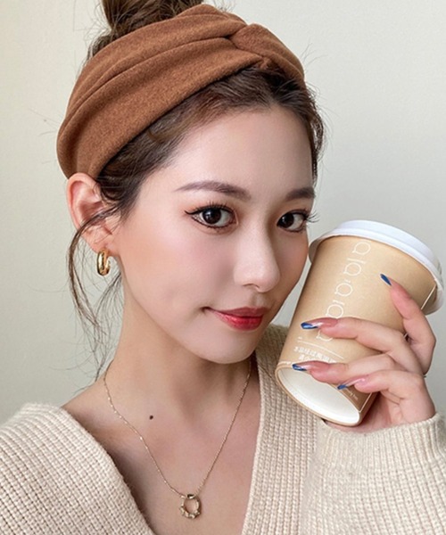 REBALANCE（リバランス）の「クロスヘアバンド（ヘアバンド・レディース・G/D/F/A/B/C/E・ONE SIZE）」の15枚目の写真