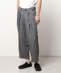 B.C STOCK | TR ストレッチタックワイドパンツ(その他パンツ)