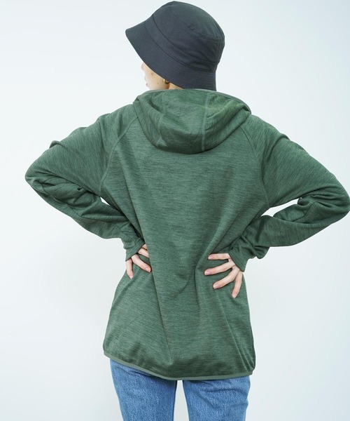 THE NORTH FACE（ザノースフェイス）の「THE NORTH FACE(ザ・ノース・フェイス) キャニオンランズ ジップアップパーカー（パーカー・レディース・ブラック/グリーン・S/XS）」の20枚目の写真