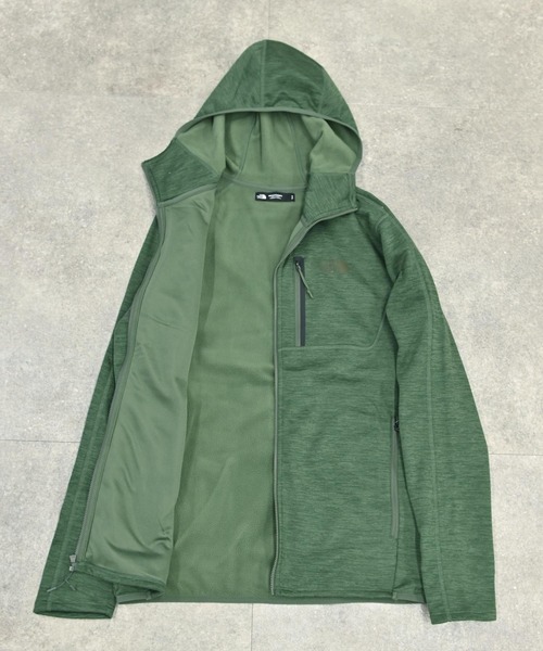 THE NORTH FACE（ザノースフェイス）の「THE NORTH FACE(ザ・ノース・フェイス) キャニオンランズ ジップアップパーカー（パーカー・レディース・ブラック/グリーン・S/XS）」の15枚目の写真