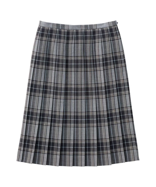 EASTBOY(イーストボーイ)の「【15号61cm丈22本プリーツチェックスカート】 制服 高校生 中学生 通学 スクール JK(スカート・キッズ・ブルー系その他5/ベージュ系その他2/ベージュ系その他3/グレー系その他7/グレー系その他6/ブルー系その他6・15号)」の3枚目の写真