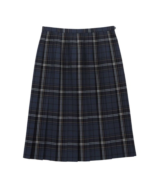 EASTBOY(イーストボーイ)の「【15号61cm丈22本プリーツチェックスカート】 制服 高校生 中学生 通学 スクール JK(スカート・キッズ・ブルー系その他5/ベージュ系その他2/ベージュ系その他3/グレー系その他7/グレー系その他6/ブルー系その他6・15号)」の5枚目の写真