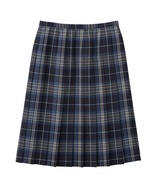 EASTBOY(イーストボーイ)の「【15号61cm丈22本プリーツチェックスカート】 制服 高校生 中学生 通学 スクール JK(スカート・キッズ・ブルー系その他5/ベージュ系その他2/ベージュ系その他3/グレー系その他7/グレー系その他6/ブルー系その他6・15号)」の6枚目の写真
