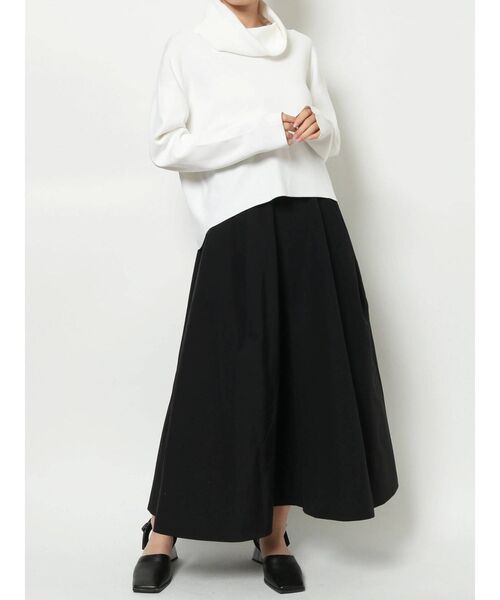 ELENDEEK（エレンディーク）の「オフタートルネックニット（ニット/セーター・レディース・オフホワイト/パープル/オレンジ/ブラック・FREE）」の20枚目の写真