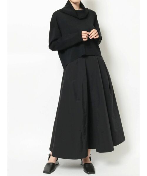 ELENDEEK（エレンディーク）の「オフタートルネックニット（ニット/セーター・レディース・オフホワイト/パープル/オレンジ/ブラック・FREE）」の7枚目の写真