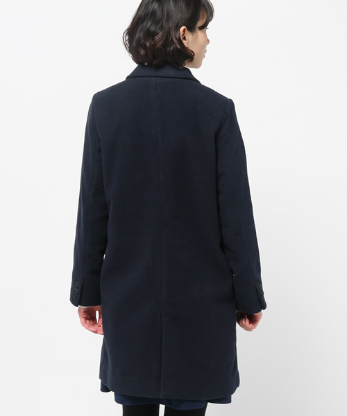 Chico（チコ）の「ロングチェスターコート（その他アウター・レディース・グレー/ネイビー/チャコールグレー・FREE）」の6枚目の写真