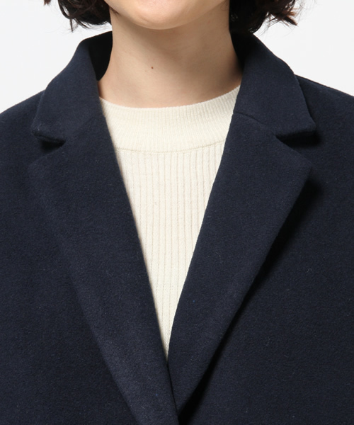 Chico（チコ）の「ロングチェスターコート（その他アウター・レディース・グレー/ネイビー/チャコールグレー・FREE）」の8枚目の写真