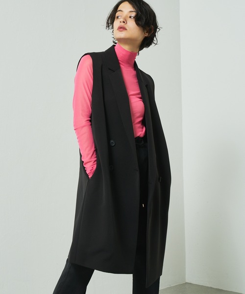 Lui's（ルイス）の「ダブルロングジレ（ベスト・レディース・ブラック/グリーン・FREE）」の17枚目の写真