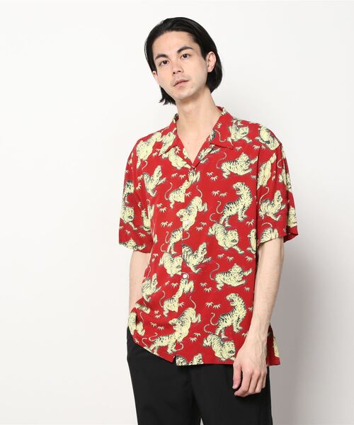 STAMMBAUM(シュタンバーム)の「STAMMBAUM : ALH-Tiger (Red)(シャツ/ブラウス・メンズ・その他・L)」の1枚目の写真
