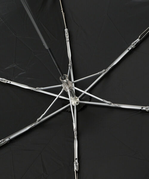 Ray BEAMS(レイビームス)の「Ray BEAMS / フチ 花刺繍 折りたたみ 日傘(折りたたみ傘・レディース・ナチュラル/ブラック・ONE SIZE)」の5枚目の写真