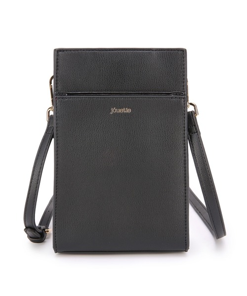 jouetie（ジュエティ）の「【jouetie/ジュエティ】スクエア縦長スリムポシェット 　スマホポーチミニショルダーバッグ（ショルダーバッグ・レディース・ブラック/シルバー/ブラック系その他/ベージュ系その他・FREE）」の10枚目の写真
