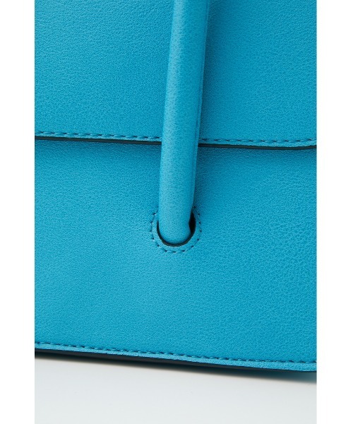 SLY(スライ)の「SHOULDER SLIM BAG/ショルダースリムバッグ(ショルダーバッグ・レディース・ターコイズブルー/オレンジ/ブラック・FREE)」の5枚目の写真