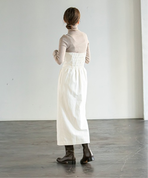 セール】シルクネップツイードビスチェワンピース（ワンピース