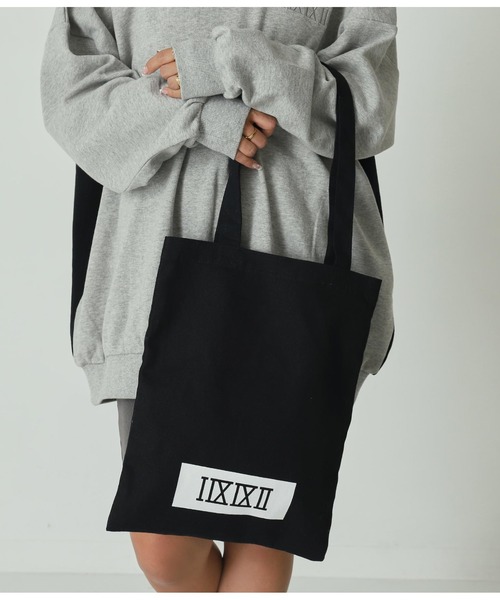 ANAP（アナップ）の「1992ロゴトートバッグ（トートバッグ・レディース・ブラック/アイボリー・FREE）」の3枚目の写真