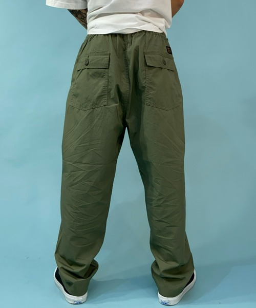 Alpha Industries（アルファインダストリーズ）の「ALPHA/アルファ ルーズシルエット 無地 ベイカーパンツ TB1060-001/TB1060-003/TB1060-034（その他パンツ・メンズ・オリーブ/ブラック/アイボリー・XL/M/L）」の19枚目の写真