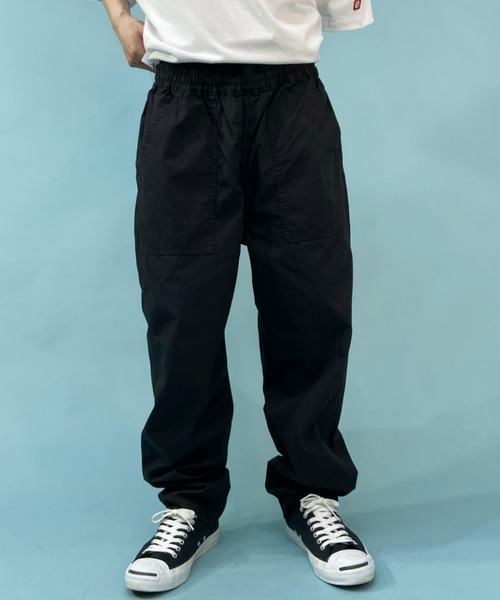 Alpha Industries（アルファインダストリーズ）の「ALPHA/アルファ ルーズシルエット 無地 ベイカーパンツ TB1060-001/TB1060-003/TB1060-034（その他パンツ・メンズ・オリーブ/ブラック/アイボリー・XL/M/L）」の10枚目の写真