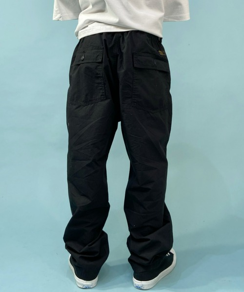 Alpha Industries（アルファインダストリーズ）の「ALPHA/アルファ ルーズシルエット 無地 ベイカーパンツ TB1060-001/TB1060-003/TB1060-034（その他パンツ・メンズ・オリーブ/ブラック/アイボリー・XL/M/L）」の13枚目の写真