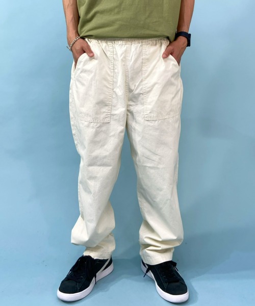 セール】ALPHA/アルファ ルーズシルエット 無地 ベイカーパンツ TB1060