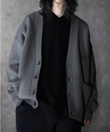 LUSOR | LUSOR（ルーソル） Wジャカードロゴカーディガン(カーディガン/ボレロ)