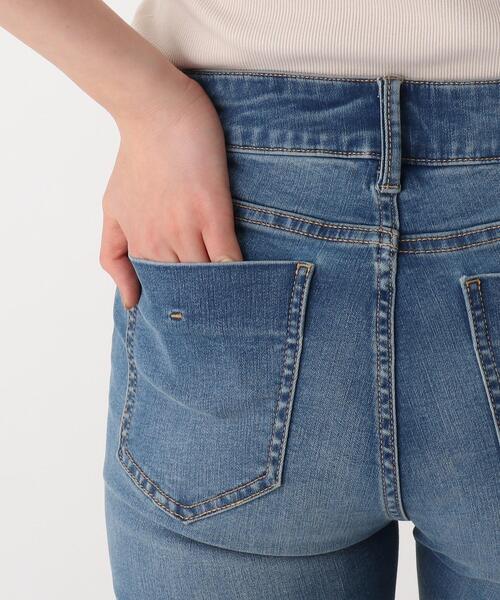 OPAQUE.CLIP（オペークドットクリップ）の「◆Lycra 2wayストレッチスキニーパンツ【WEB限定サイズ】（デニムパンツ・レディース・チャコールグレー/ブラック/ベージュ/ネイビー/ブルー/ホワイト系・40/38/42/36/34）」の12枚目の写真