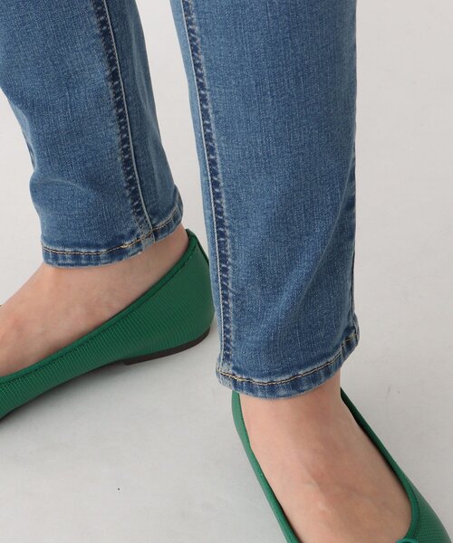 OPAQUE.CLIP（オペークドットクリップ）の「◆Lycra 2wayストレッチスキニーパンツ【WEB限定サイズ】（デニムパンツ・レディース・チャコールグレー/ブラック/ベージュ/ネイビー/ブルー/ホワイト系・40/38/42/36/34）」の13枚目の写真