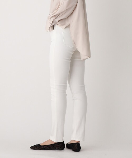 OPAQUE.CLIP（オペークドットクリップ）の「◆Lycra 2wayストレッチスキニーパンツ【WEB限定サイズ】（デニムパンツ・レディース・チャコールグレー/ブラック/ベージュ/ネイビー/ブルー/ホワイト系・40/38/42/36/34）」の14枚目の写真