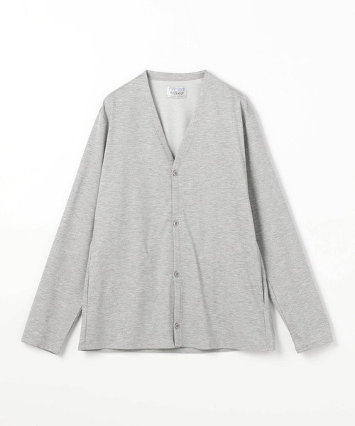 NICOLE CLUB FOR MEN(ニコルクラブフォーメン)の「カルゼ調カーディガン(カーディガン/ボレロ・メンズ・ブラック/サックスブルー/シルバーグレー/キナリ・MEDIUM/LARGE)」の4枚目の写真