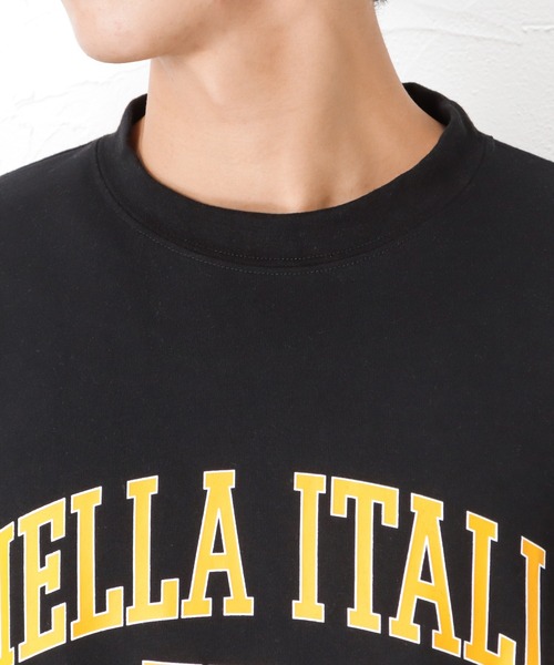 FILA(フィラ)の「FILA フィラ カレッジロゴ7分袖Tシャツ(Tシャツ/カットソー・メンズ・ホワイト/ブラック/サックスブルー・M/L/XL)」の15枚目の写真