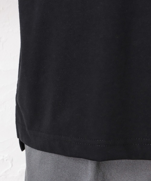 FILA(フィラ)の「FILA フィラ カレッジロゴ7分袖Tシャツ(Tシャツ/カットソー・メンズ・ホワイト/ブラック/サックスブルー・M/L/XL)」の9枚目の写真