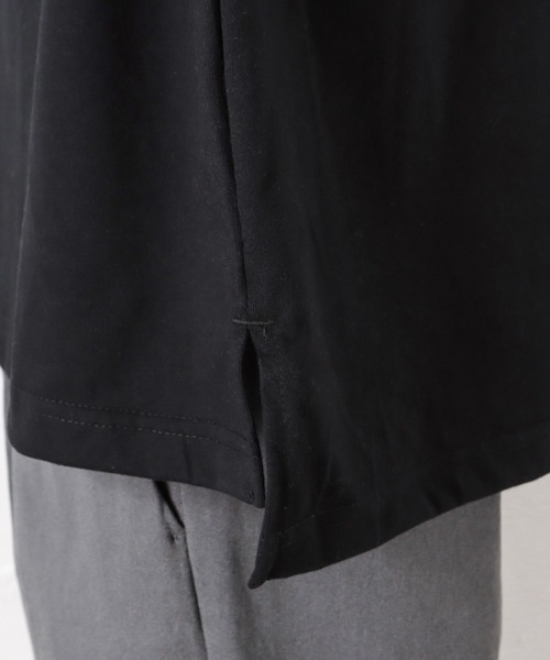 FILA(フィラ)の「FILA フィラ カレッジロゴ7分袖Tシャツ(Tシャツ/カットソー・メンズ・ホワイト/ブラック/サックスブルー・M/L/XL)」の7枚目の写真
