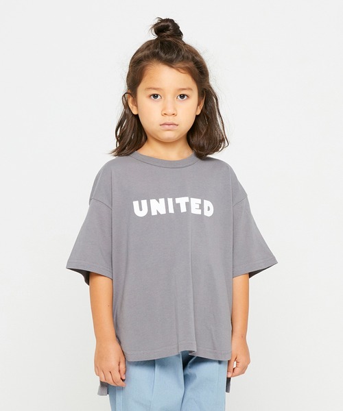 FOV（フォブ）の「フォブ UNITED フロントラウンド Tシャツ（Tシャツ/カットソー・キッズ・ホワイト/チャコールグレー/アッシュグレー・XL/M/F/L/S）」の2枚目の写真