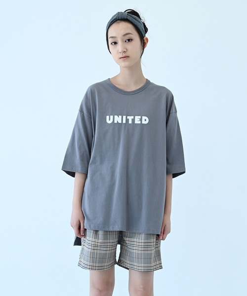 FOV（フォブ）の「フォブ UNITED フロントラウンド Tシャツ（Tシャツ/カットソー・キッズ・ホワイト/チャコールグレー/アッシュグレー・XL/M/F/L/S）」の8枚目の写真
